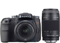 Sony DSLR-A100W Digital Camera